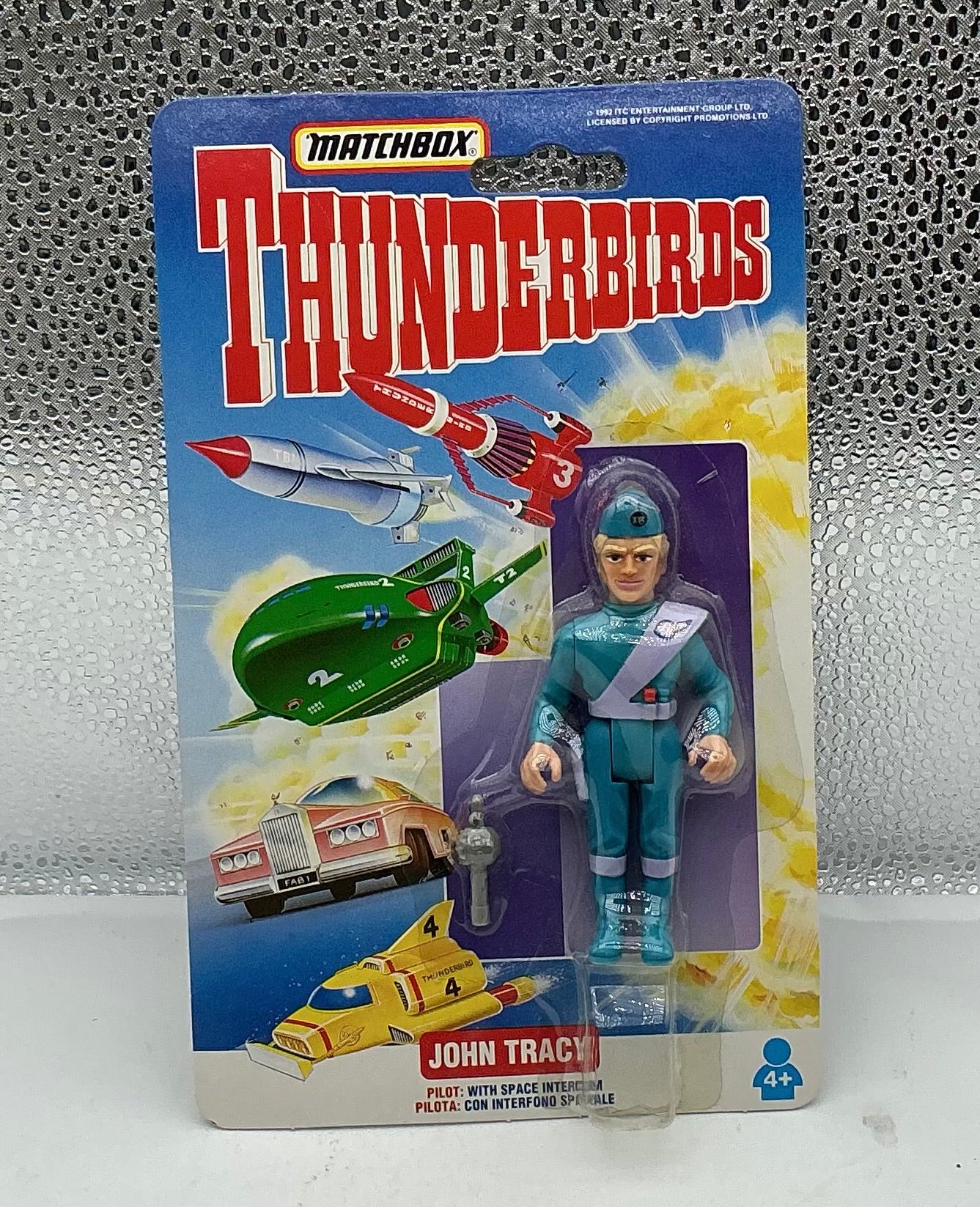 Matchbox thunderbirds John Tracy with space intercom