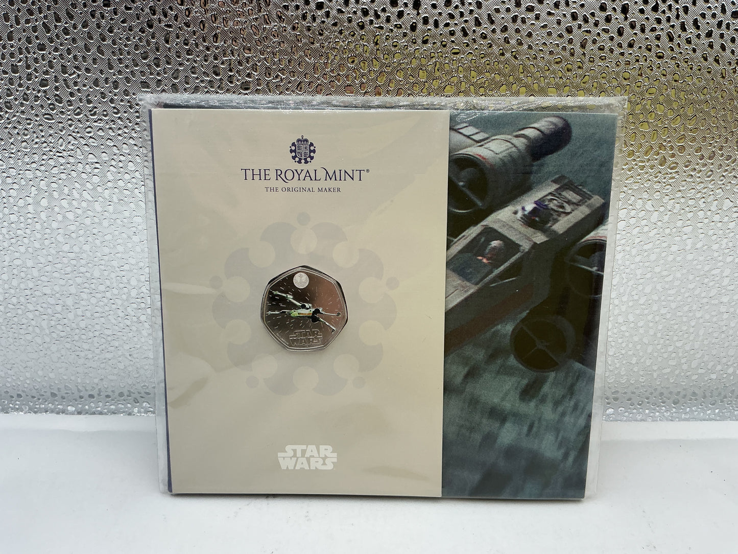 Royal Mint Star Wars the legendary starfighter 50p coin