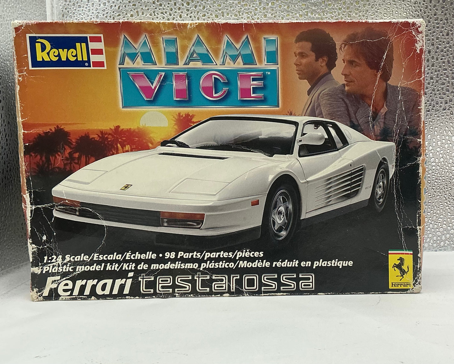 Cavell Miami Vice Ferrari Testarossa 1 24 Scale