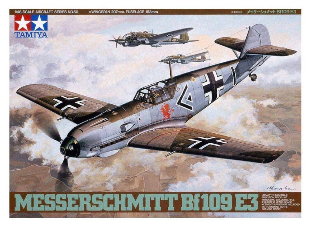 Tamiya Messerschmitt Bf109E3 Modelling Kit