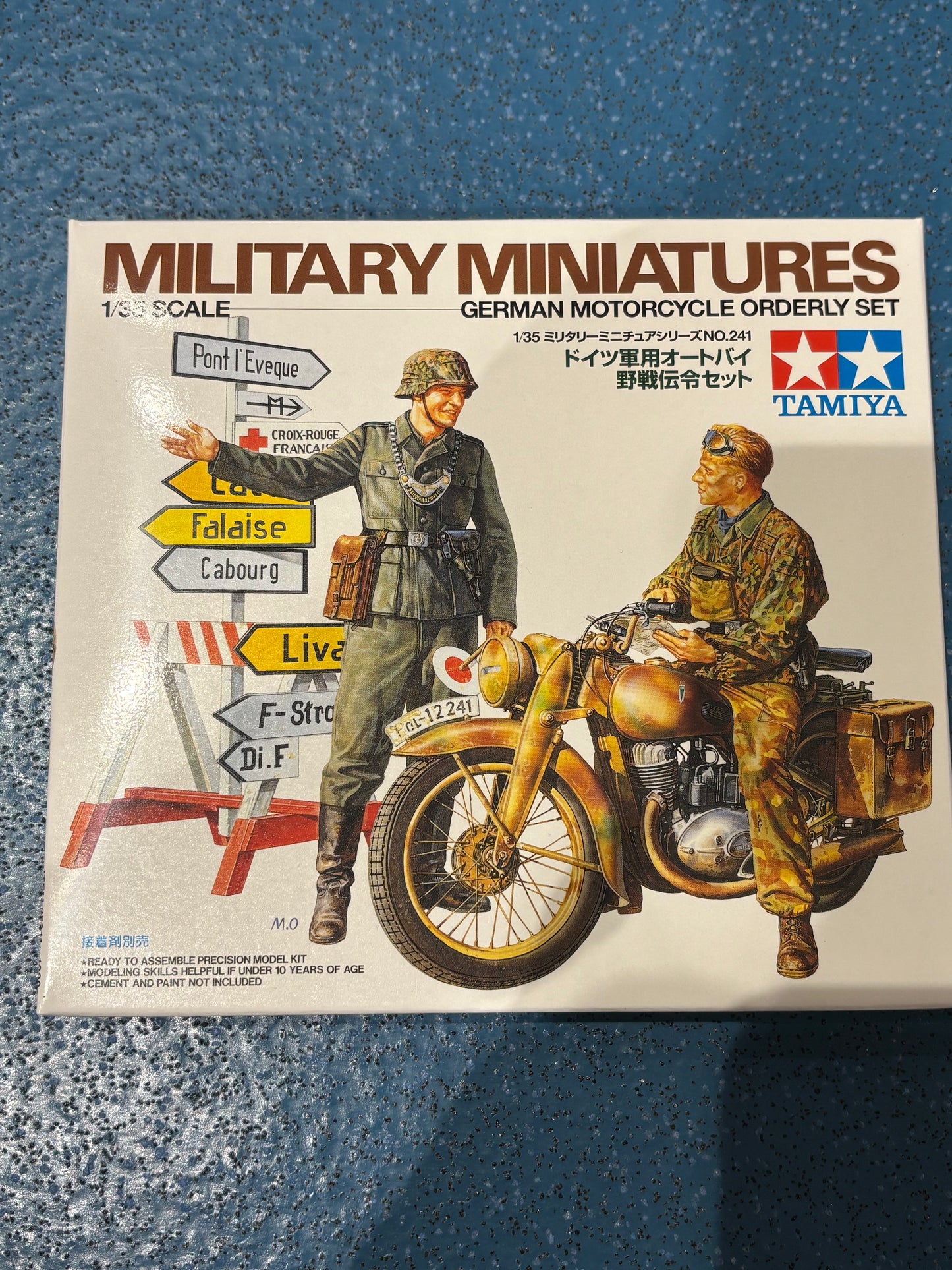 Tamiya 1/35 German cycle orderly set