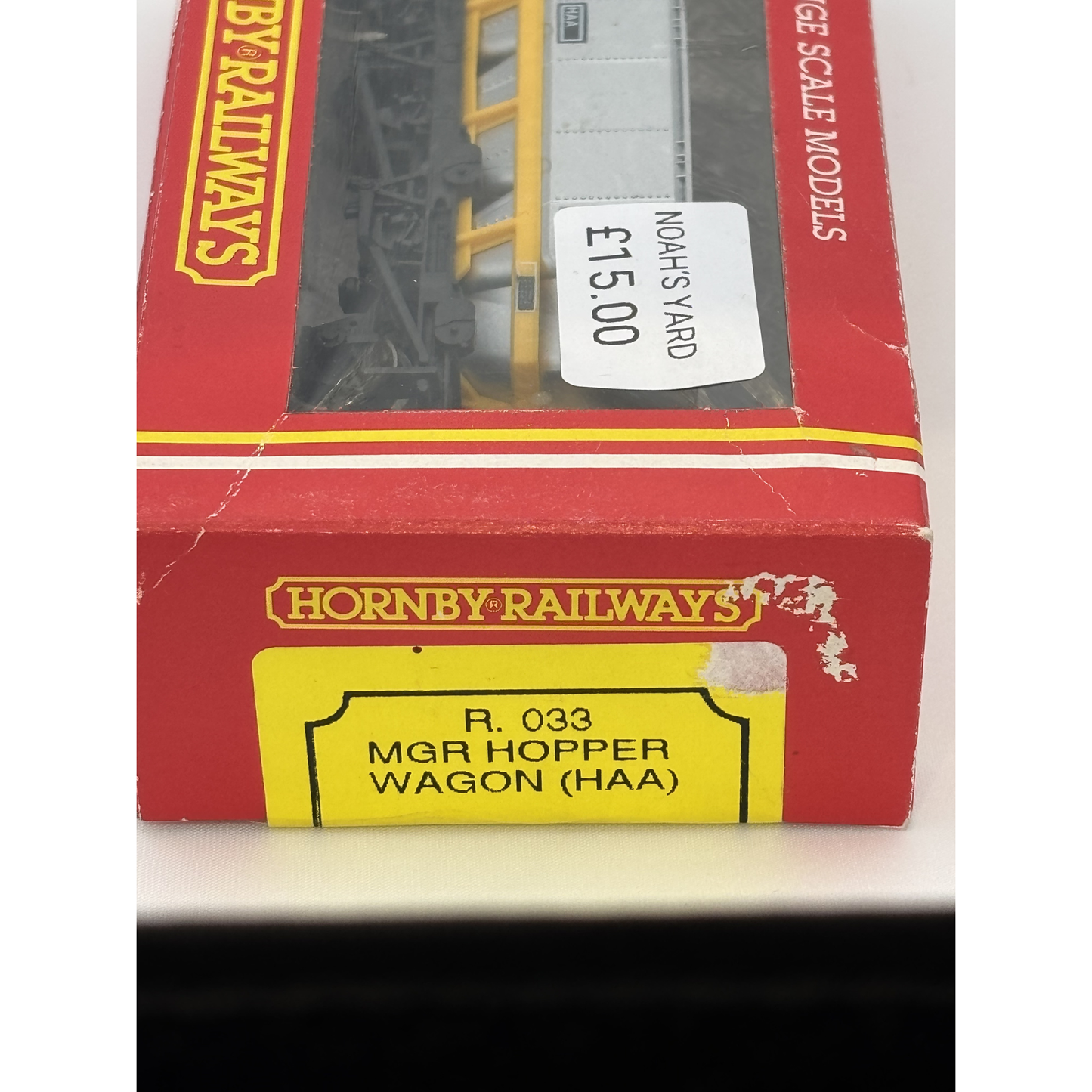 Boxed Hornby 00 Gauge MGR Hopper Wagon.