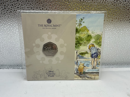 Royal Mint Classic Pooh Piglet 50p coin