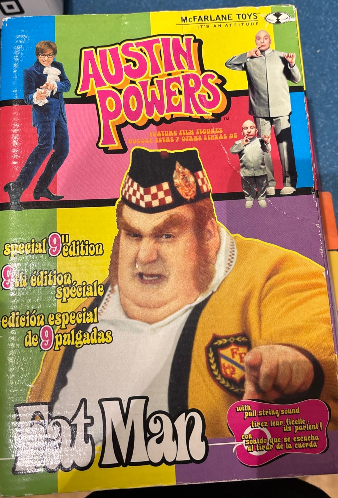 Austin powers Fat man figure boxed