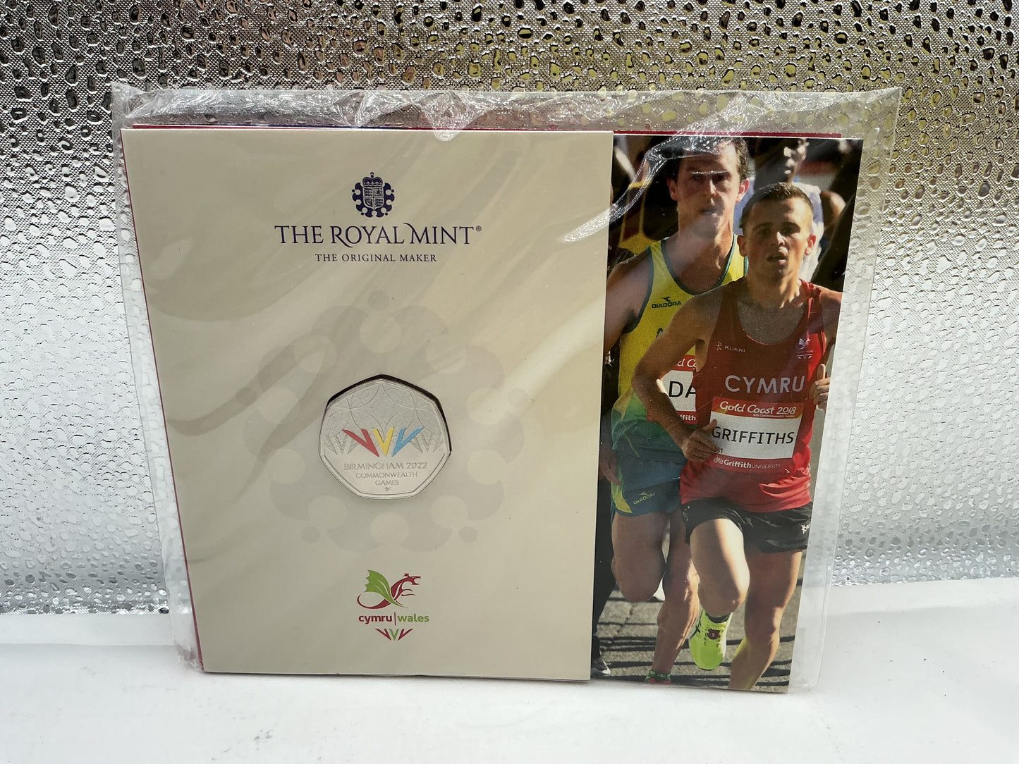 Royal Mint Commonwealth games Wales 50p coin