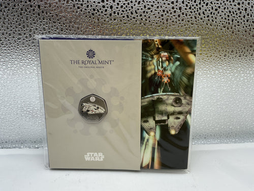 Royal Mint Star Wars an icon of the cinema 50p coin
