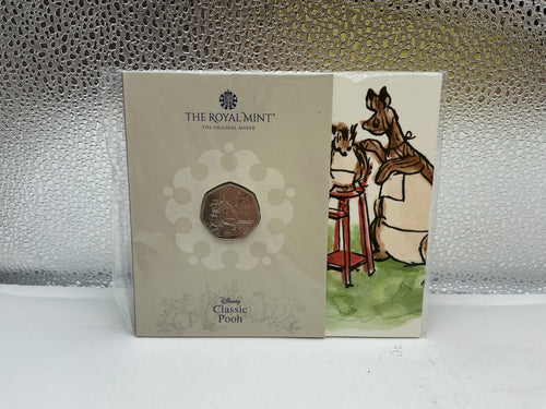 Royal Mint Classic Pooh Kanga & Roo 50p coin