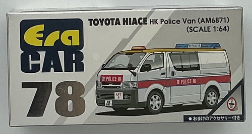 Boxed Era Car 78 Toyota Hiace HK Police Van 1:64 (319)