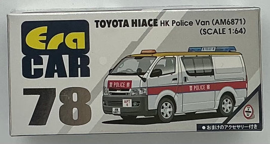 Boxed Era Car 78 Toyota Hiace HK Police Van 1:64 (319)