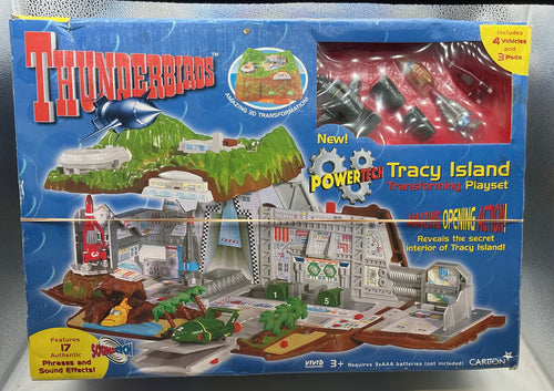 Thunderbirds power tech Tracy island transforming