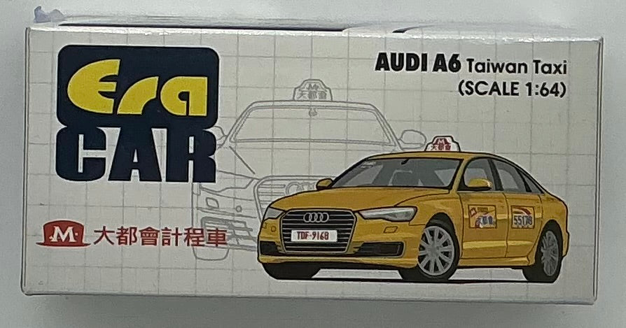 Boxed Era Audi A6 Taiwan Taxi 1:64 (316)