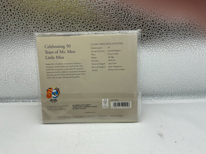 The royal mint Mr men 50 years 5 pound coin
