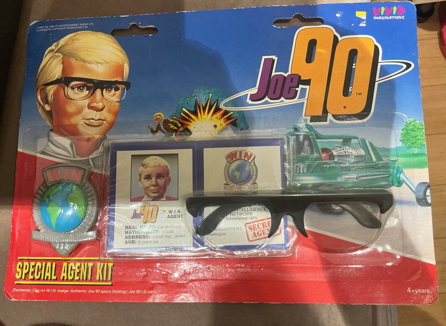 Joe 90 special agent kit sealed