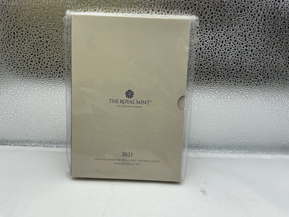 The royal mint 2021 united kingdom brilliant uncirculated set