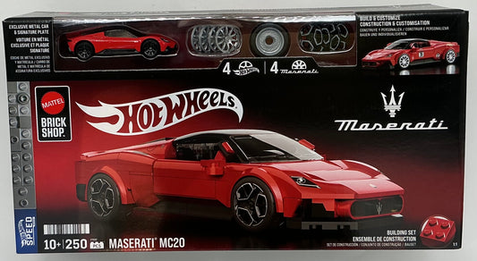 Boxed Mattel Hot Wheels Maserati MC20 Kit (311)