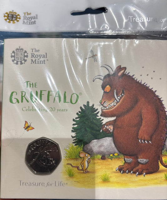 Royal mint The gruffalo 50p
