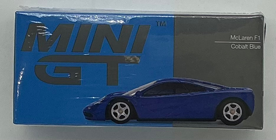 Mini GT McLaren F1 Cobalt Blue (323)