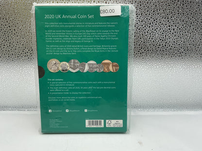 The royal mint 2020 united kingdom brilliant uncirculated set