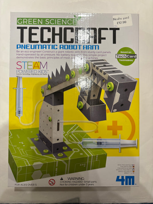 Green Science Tech raft Pneumatic Robot Arm (266)