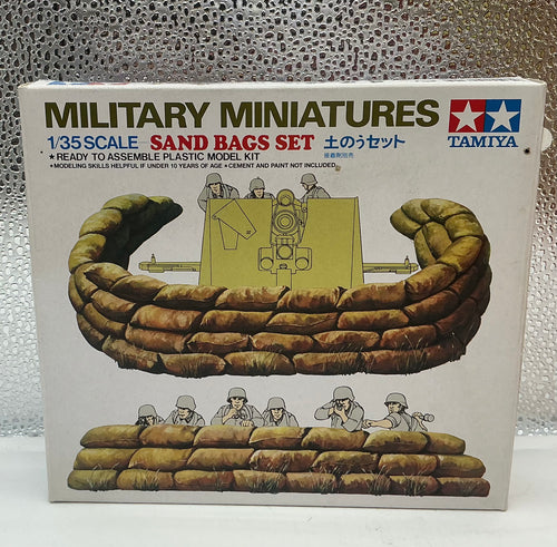 Tamiya Military Miniatures 1 35 Scale Sand Bags Se