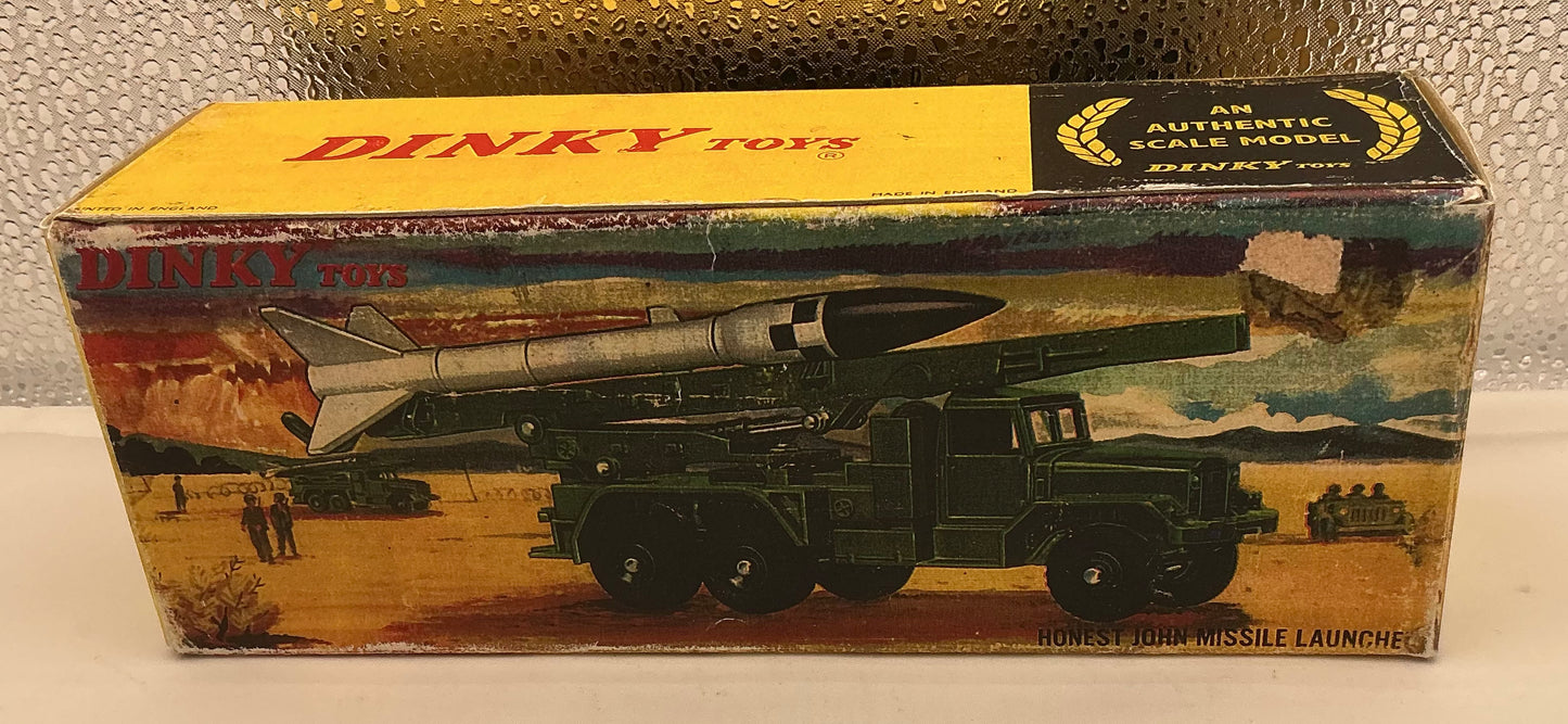Vintage Dinky Honest John Missile Launcher