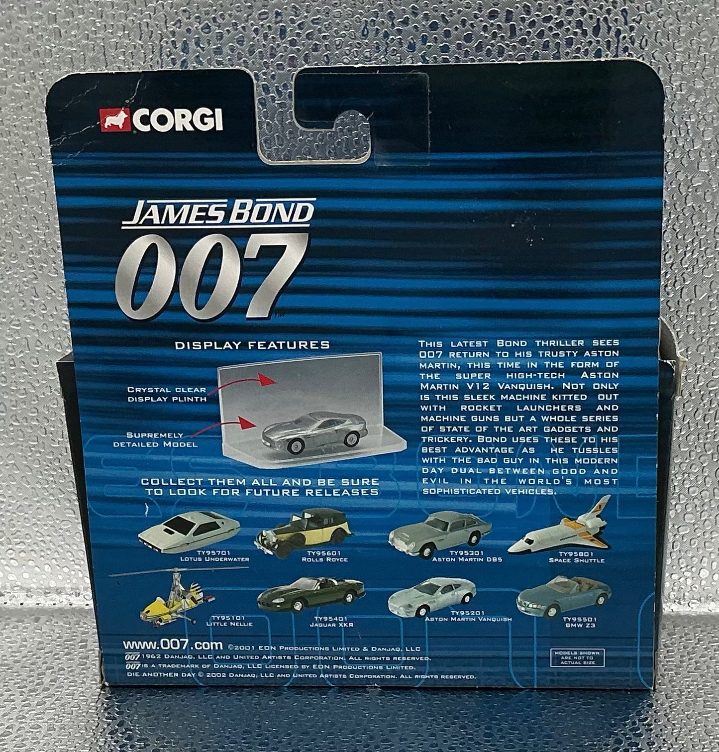 Boxed James Bond 007 Car Die Another Day.