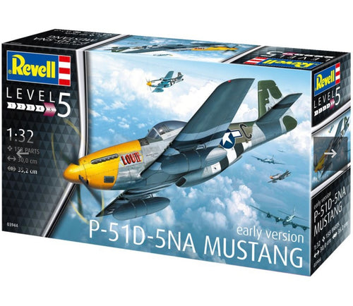 Revell  Level 5 P-51-15- NA Mustang 1 32 Scale