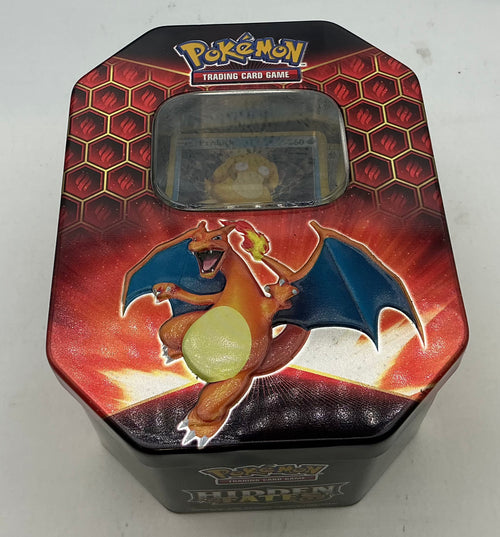 Pokémon trading game cards and tin hidden fates re
