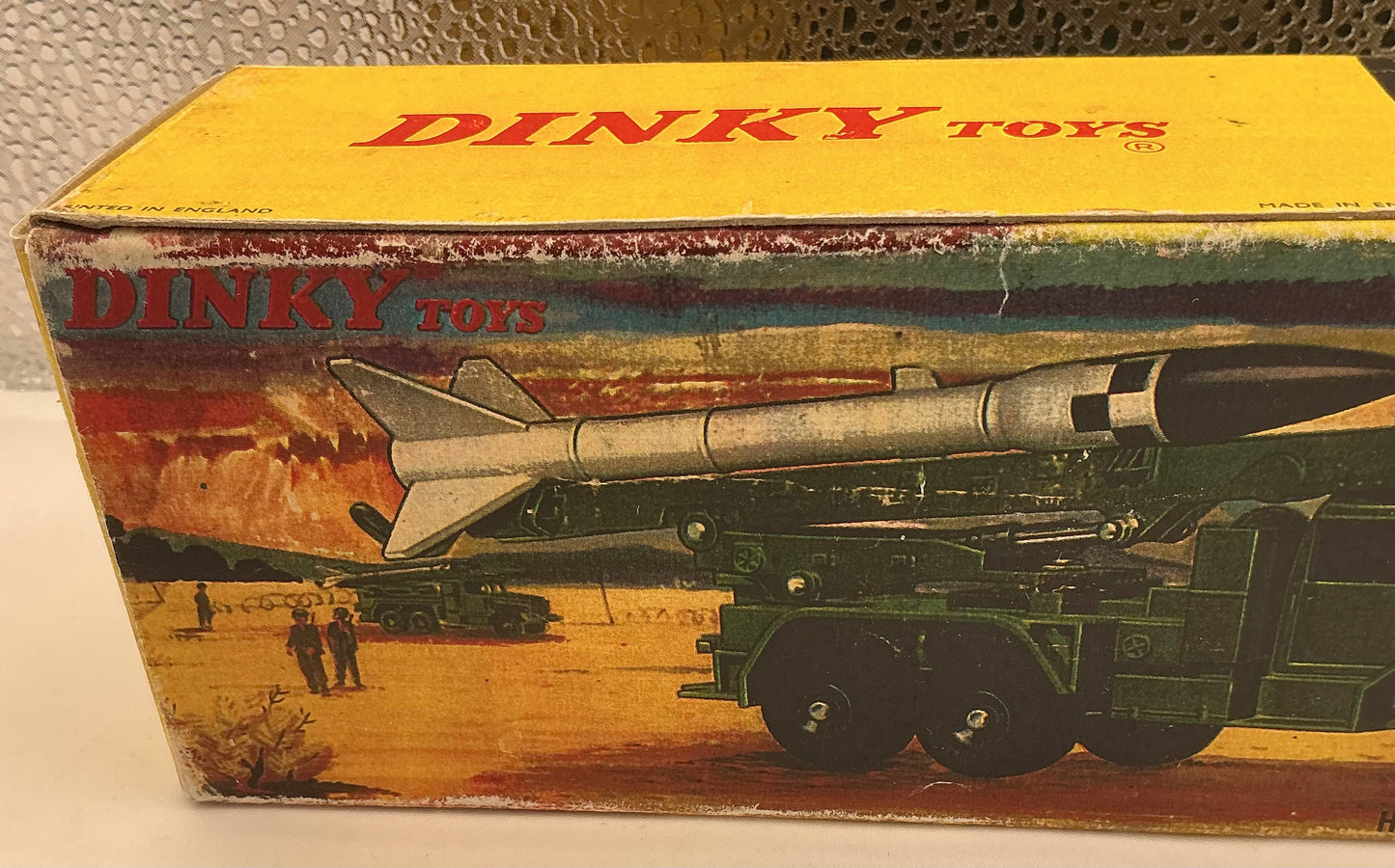 Vintage Dinky Honest John Missile Launcher