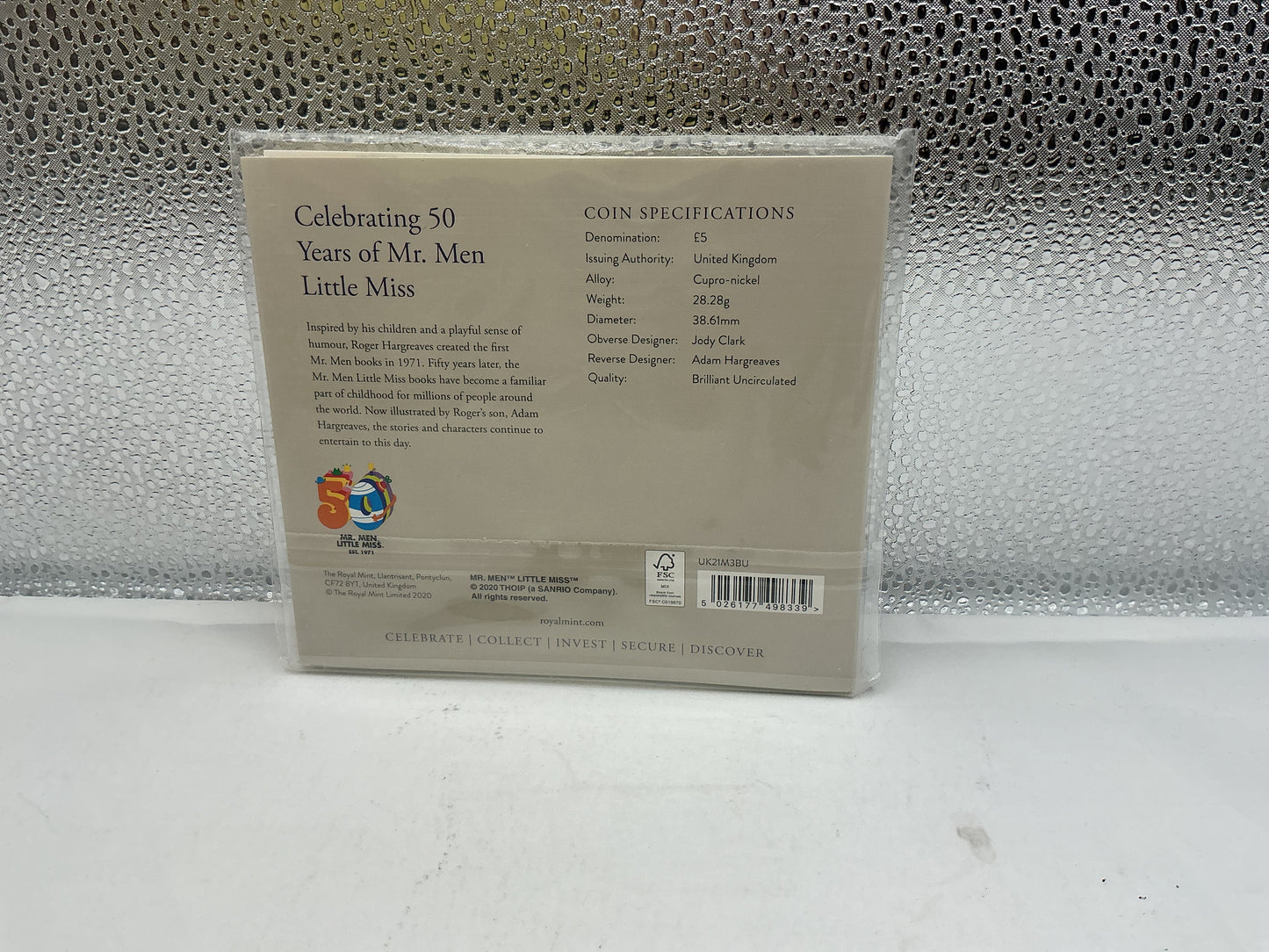 The royal mint little miss 5 pound coin sealed