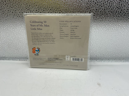 The royal mint little miss 5 pound coin sealed