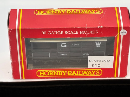 Boxed Hornby 00 Gauge GWR Brake Van.