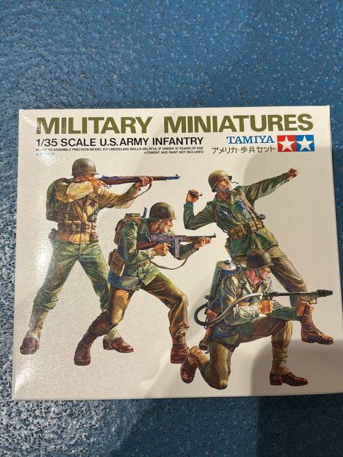 Tamiya 1/35 scale us army infantry