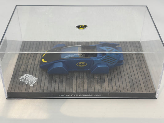 ￼ Diecast Batman detective comics blue back car