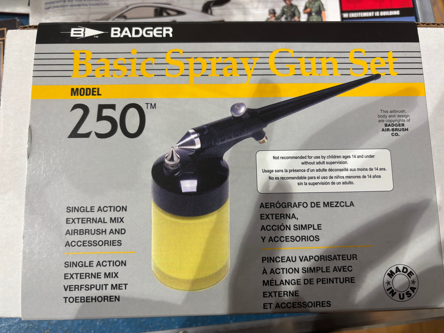Badger basic spray gun set