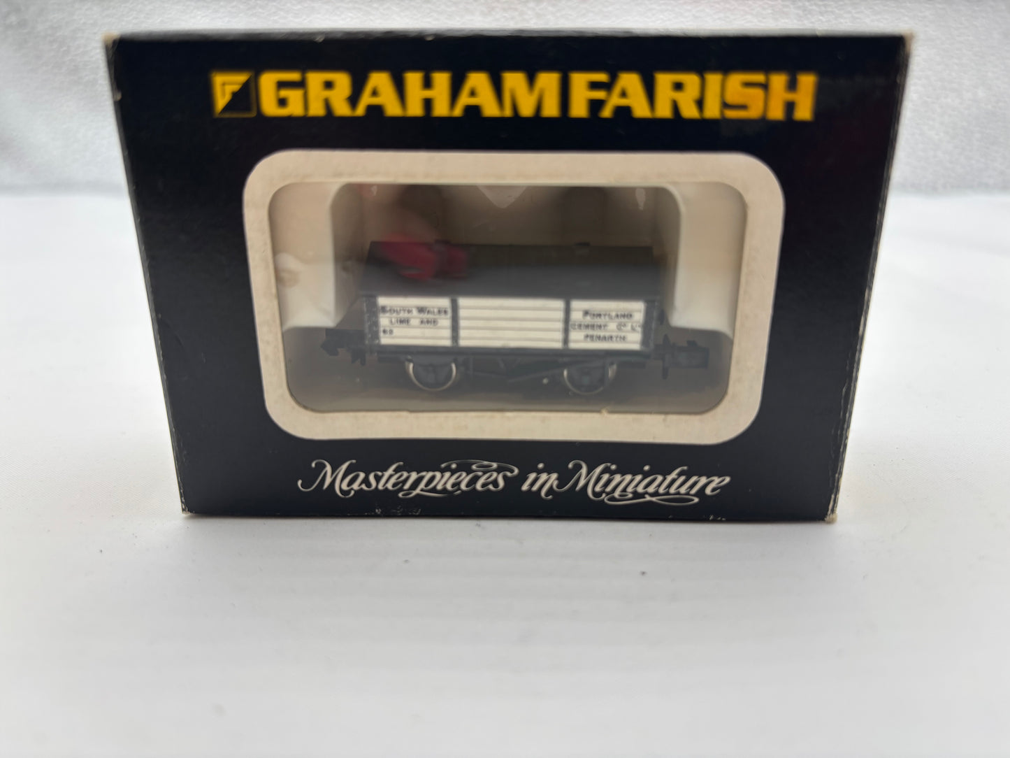 Graham Farish N GAUGE lime wagon south Wales (394)