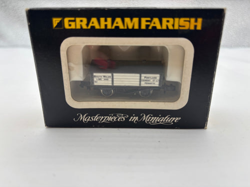 Graham Farish N GAUGE lime wagon south Wales (394)
