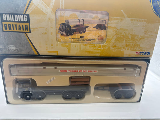 Corgi guy invincible 8 wheel platform lorry (a4)