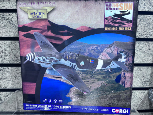 Corgi limited edition Messerschmitt bf 109g-6 (trop) 519)