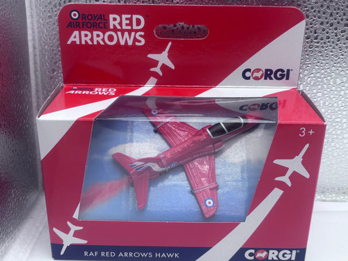 Corgi RAF Red Arrows Hawk diecast plane
