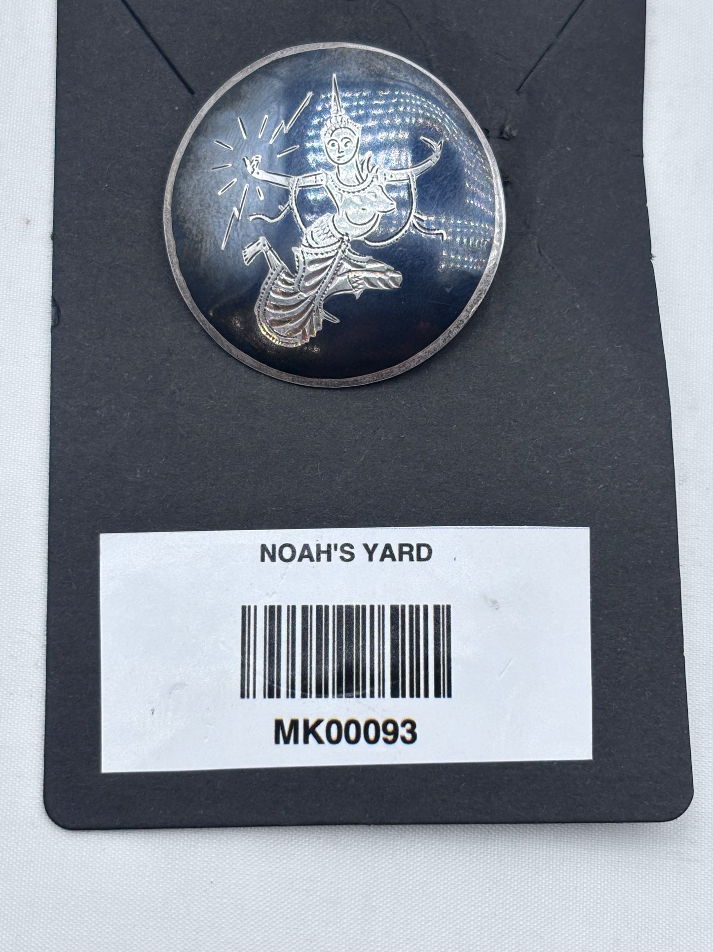 Vintage siam silver brooch