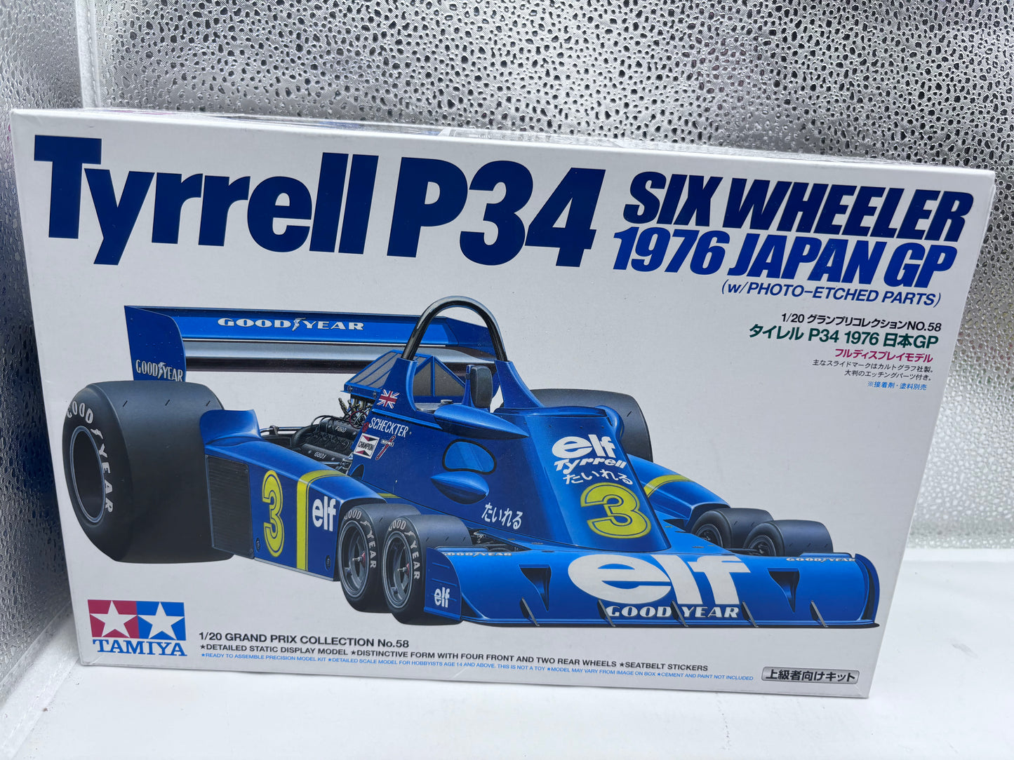 Tamiya Tyrrell P34 Six Wheeler 1976 Japan GP Kit 1