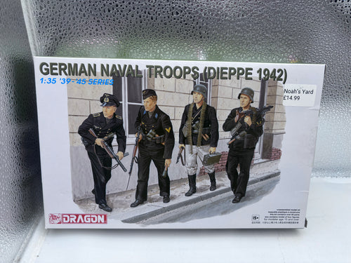 Dragon German Naval Troops Dieppe 1942 Kit