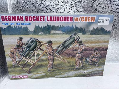 Dragon German Rocket Launcher  Crew  Kit 1 35 Scale