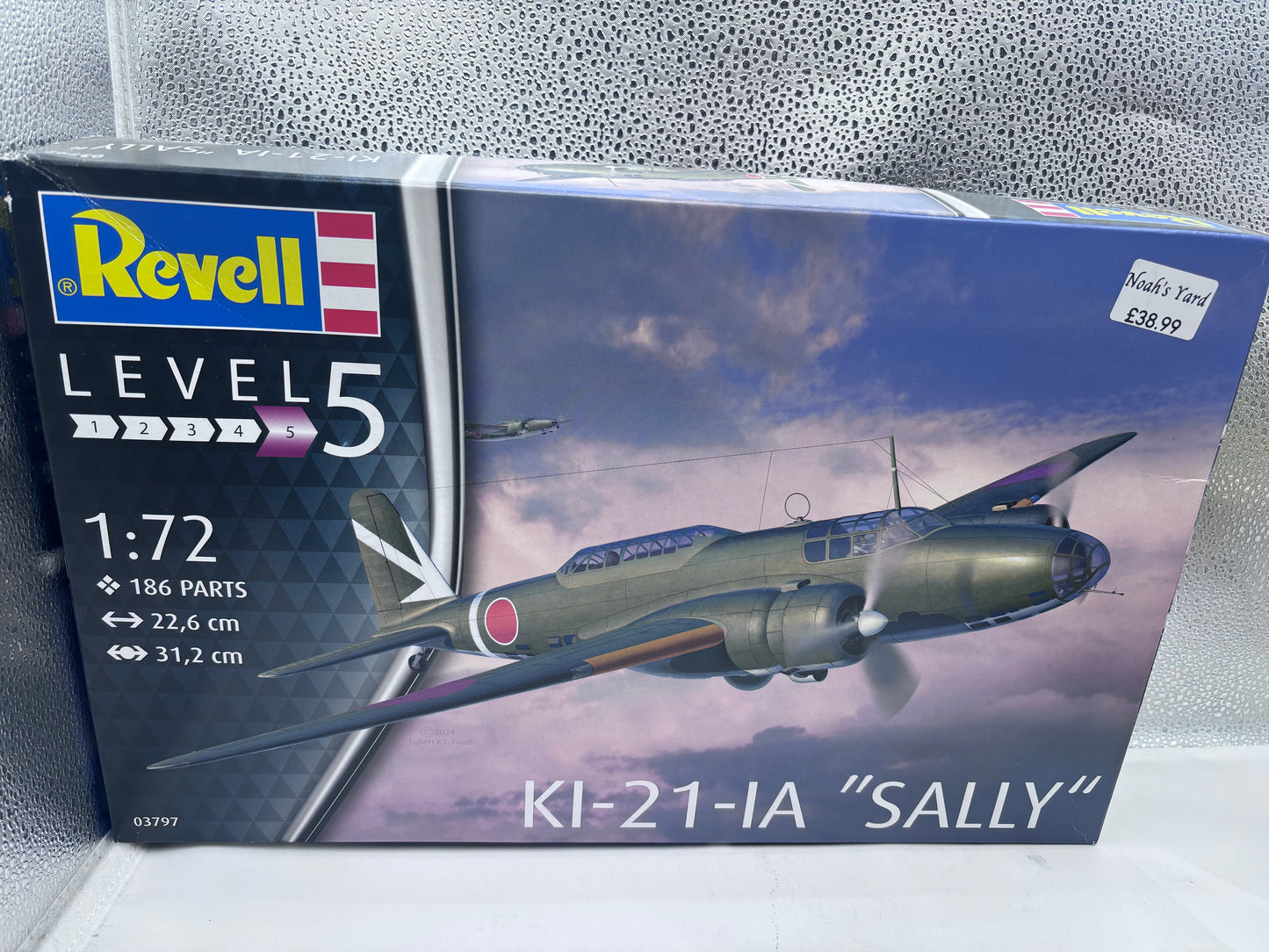 Revell K1 21 1A Sally Aircraft Kit 1 72 Scale