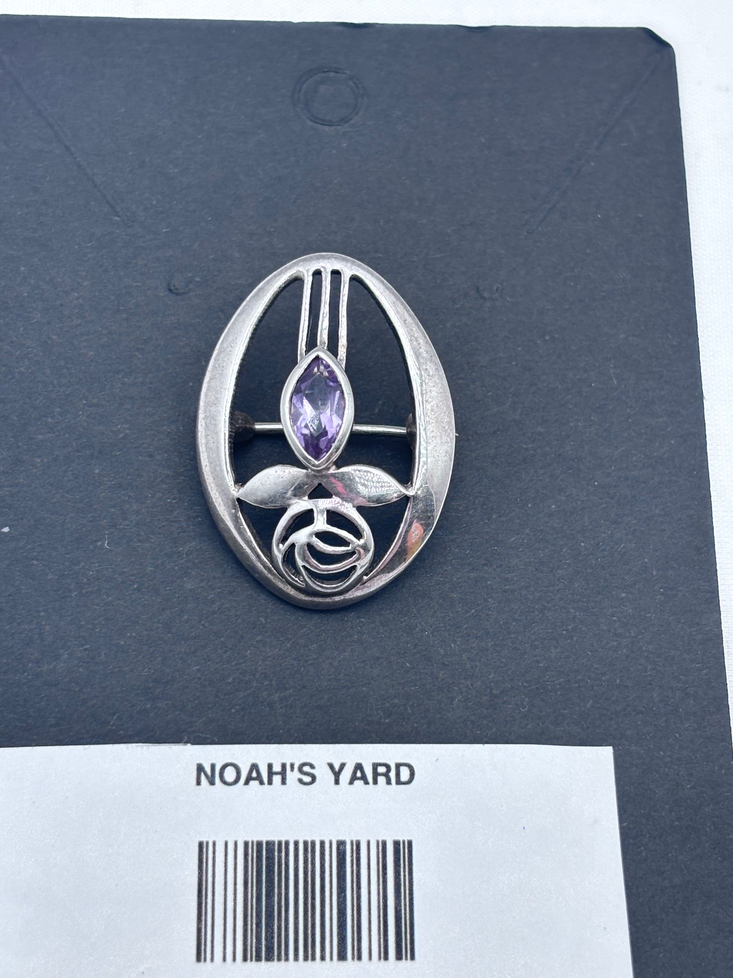 Silver 925 past times brooch