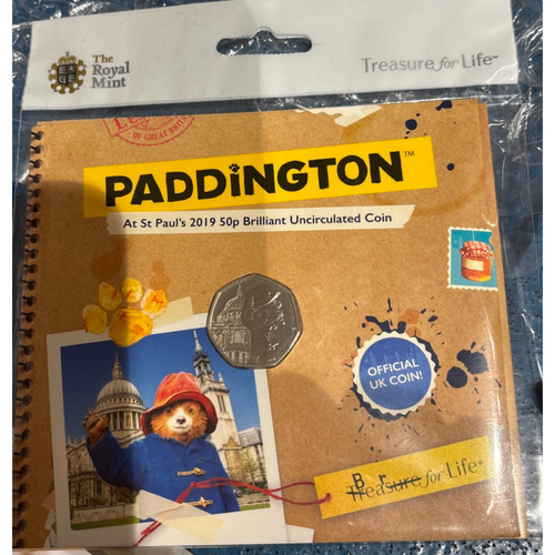 Royal Mint Paddington at St Paul’s  collectable 50p coin